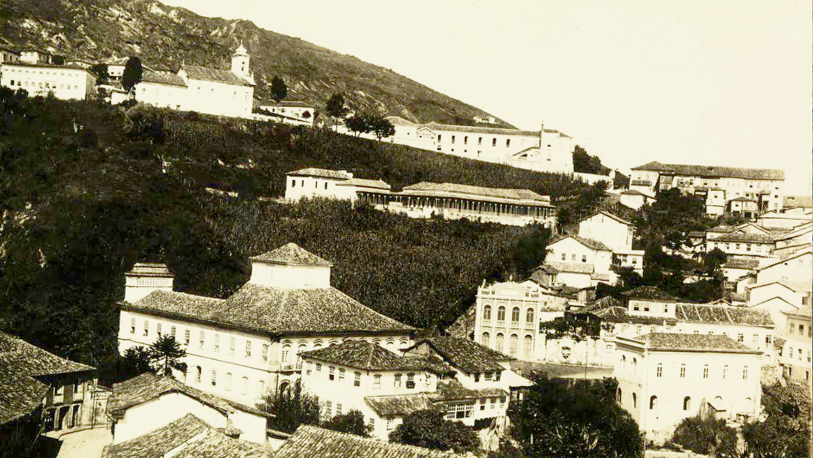 Grupo Escolar Dom Pedro II, Minas Gerais, 1920. Fonte: BNDigital.