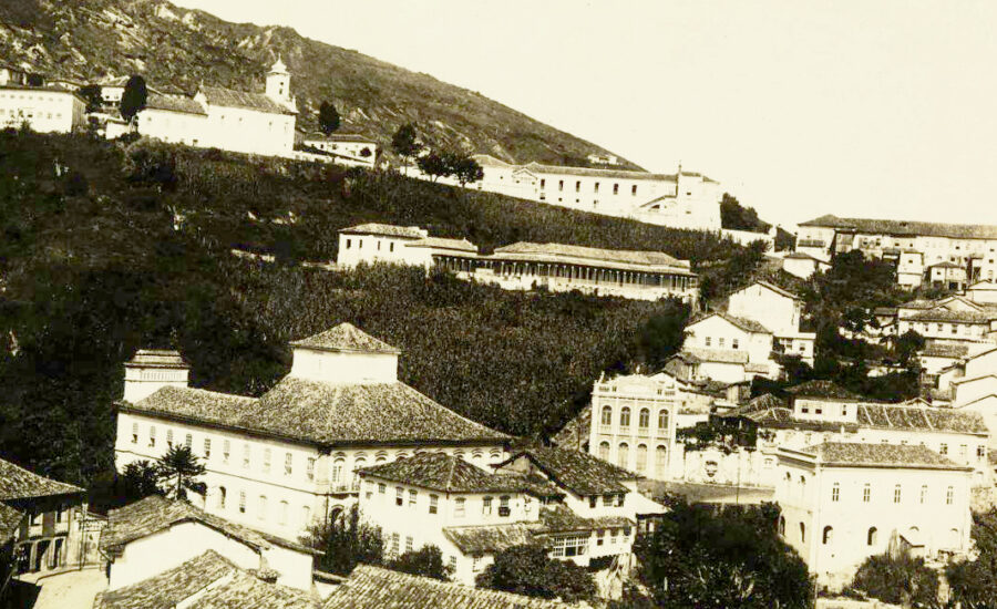 Grupo Escolar Dom Pedro II, Minas Gerais, 1920. Fonte: BNDigital.