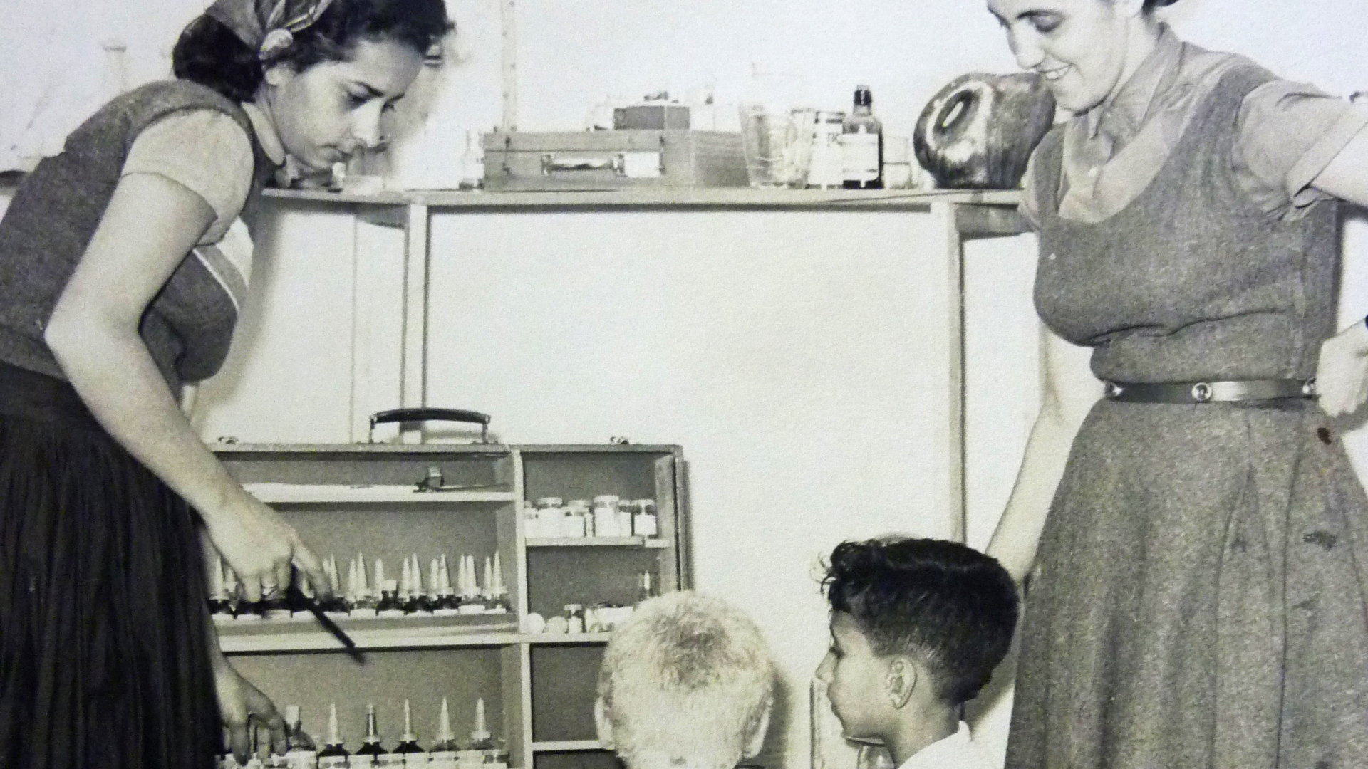 Professoras de Ciências Naturais, 1957. Fonte: Memorial Helena Antipoff.