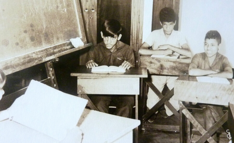 Alunos em Sala de Aula, 1968. Fonte: Memorial Helena Antipoff.