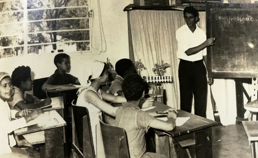 Alunos em Sala de Aula, Década de 1960. Fonte: Memorial Helena Antipoff.