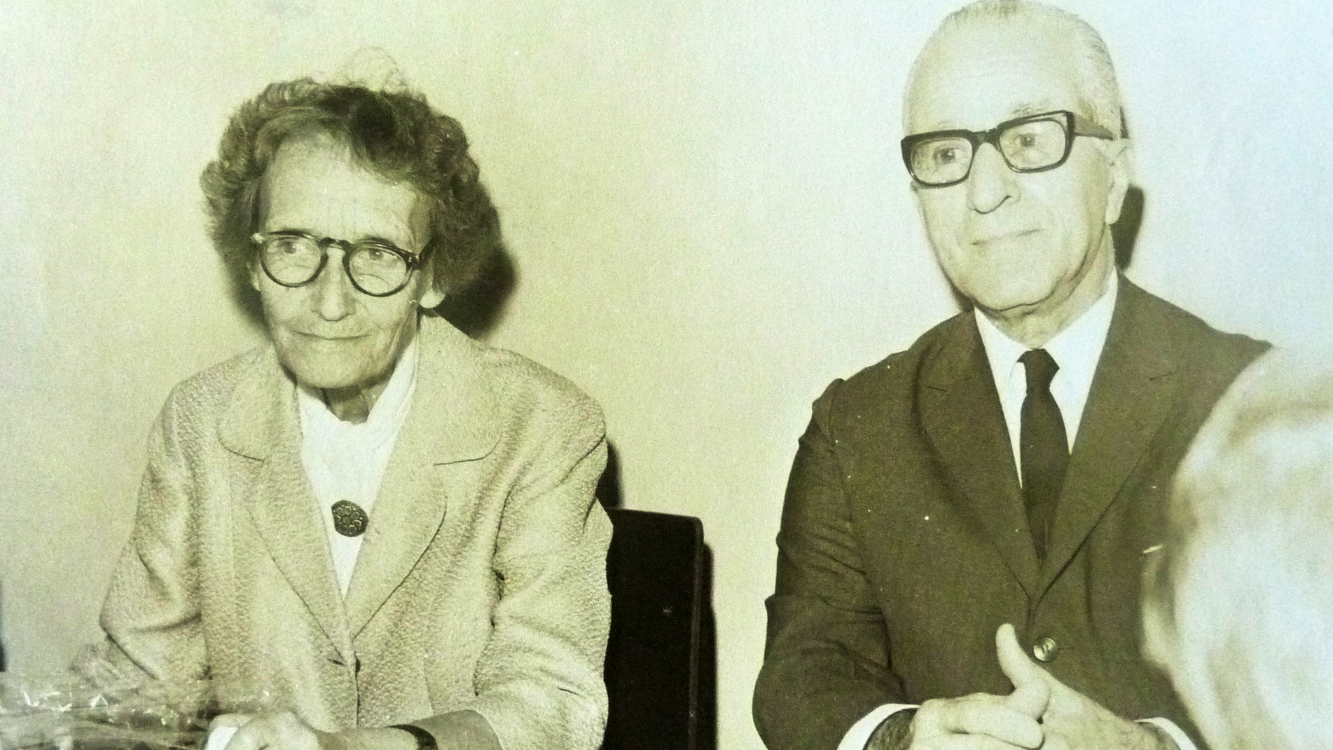 Helena Antipoff e Político, 1969. Fonte: Memorial Helena Antipoff.