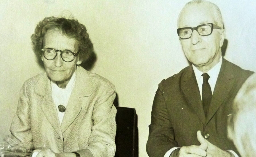 Helena Antipoff e Político, 1969. Fonte: Memorial Helena Antipoff.